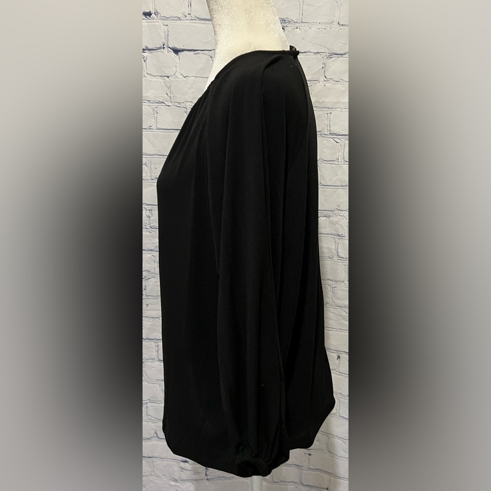 Banana Republic Black Blouse Size Small - Picture 3 of 6